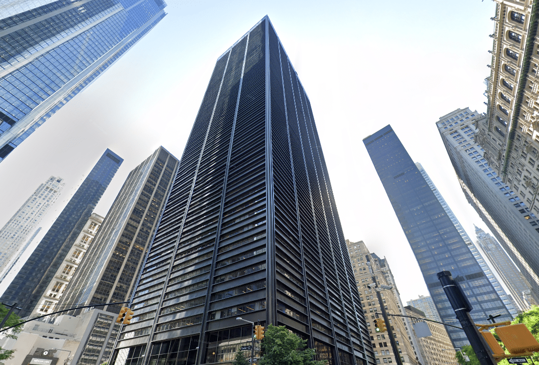 One Liberty Plaza at 165 Broadway in NYC's Financial District, near the World Trade Center