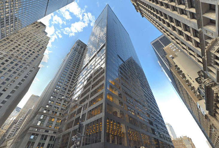 Marine Midland Building at 140 Broadway, a Class A landmark office building in Lower Manhattan