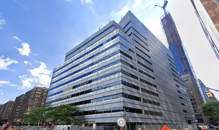 14-story office building at 255 Greenwich Street, adjacent to the World Trade Center site, NYC