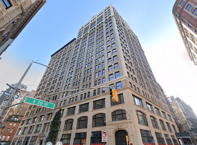 902 Broadway, Class B office building in the Flatiron District, near Madison Square Park