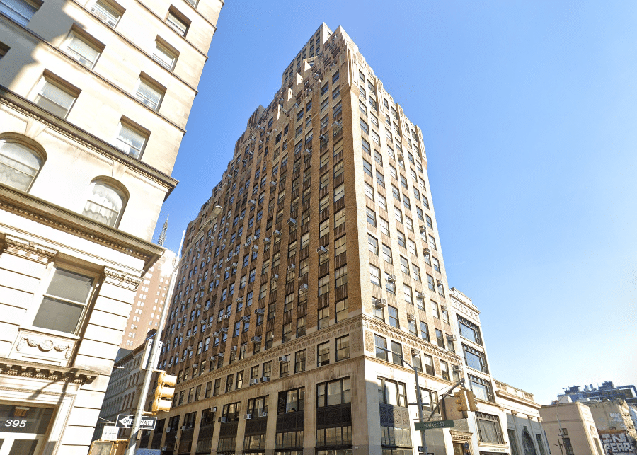 Class B, loft-style Art Deco office building at 401 Broadway, in the Tribeca district of NYC