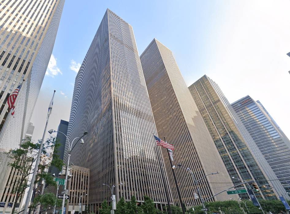 1221 Avenue of the Americas, a 50-story amenity-rich Class A office tower in Midtown Manhattan