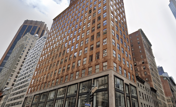 The Madison-Belmont Building at 183 Madison Avenue, an iconic Art Deco structure located in Midtown Manhattan