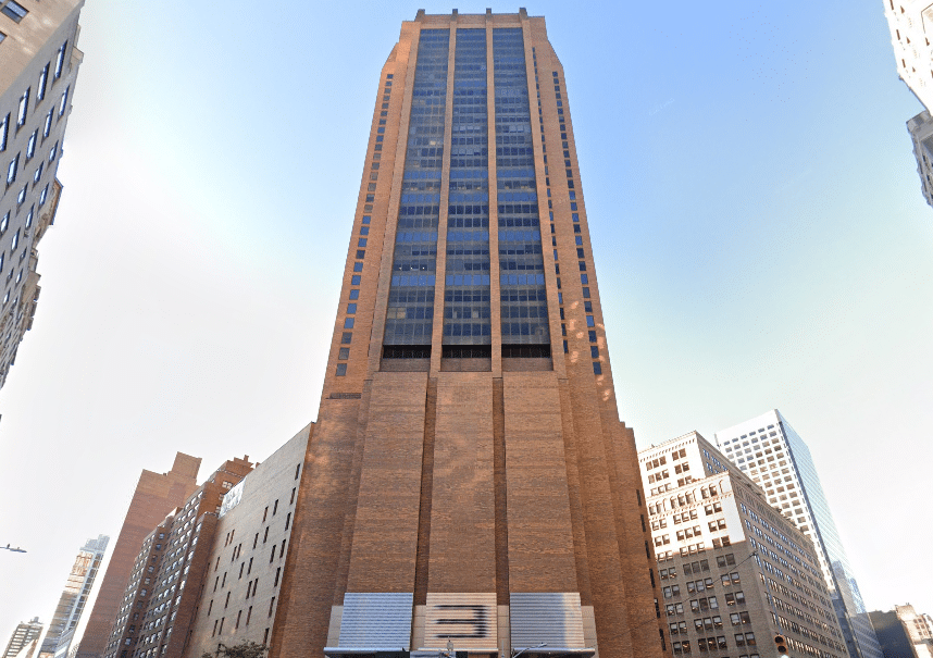 3 Park Avenue, a 41-story Class B office building in the Murray Hill neighborhood of Manhattan