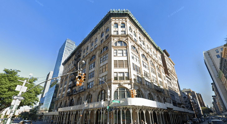 The Cable Building, a 10-story Beaux-Arts office building located at 611 Broadway, New York City