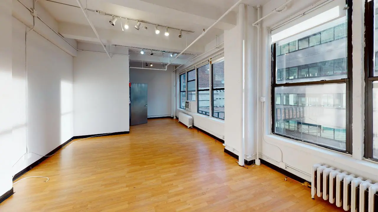 Office Space for Lease at 260 West 35th Street, on the 3rd Floor of an Industrial-style Building.