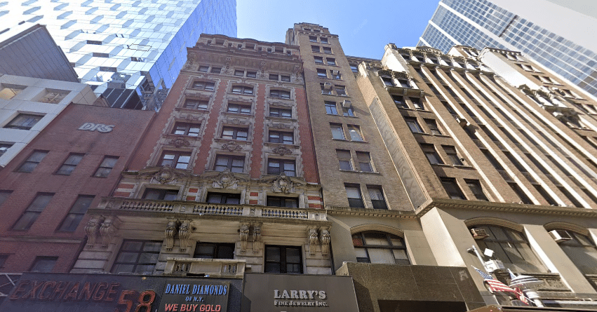 62 West 47th Street, an Art Deco-style office building in the Times Square submarket, Manhattan