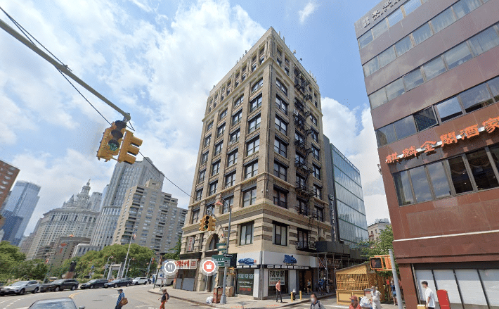 2-6 East Broadway, also known as The Braveman Building, located in Chinatown, Manhattan