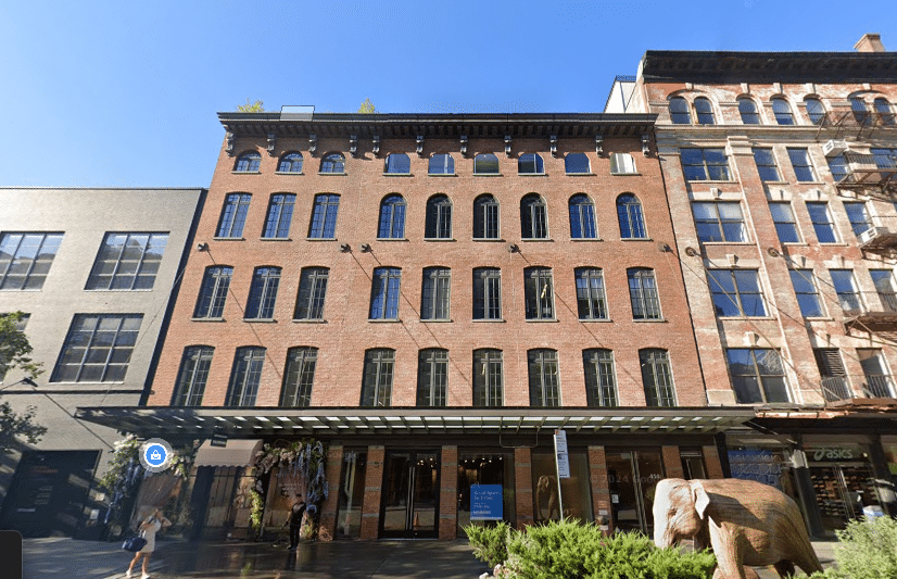 414 West 14th Street, a low-rise building in Midtown South providing loft-style office space