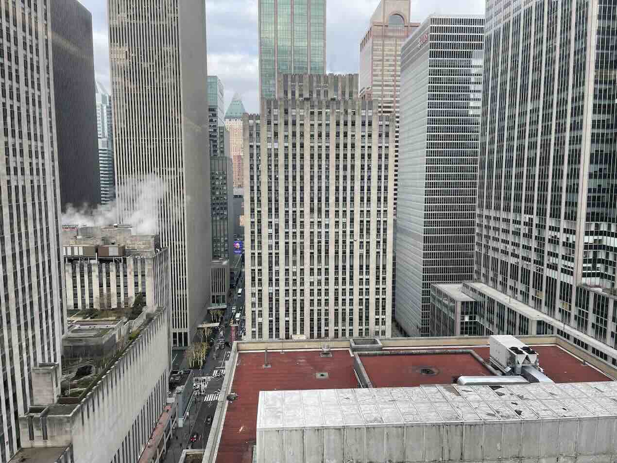 630 Fifth Avenue Office Space - West Window View