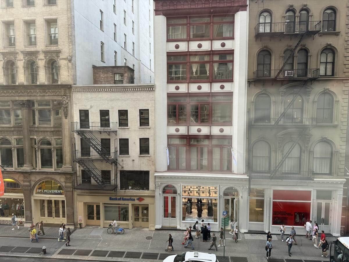 Street view of buildings on 584-590 Broadway, including a McDonald's.